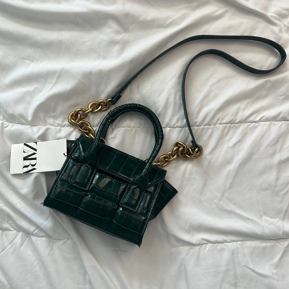 Emerald Zara Mini Bag